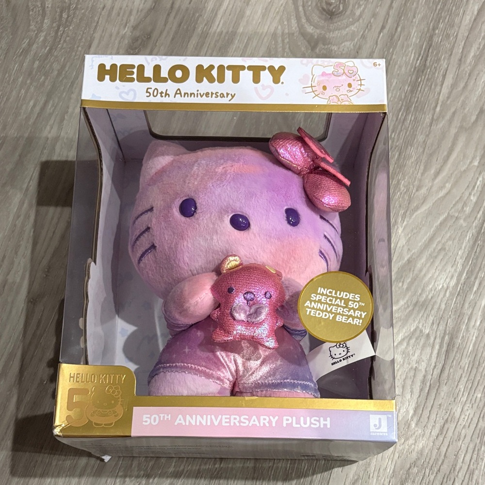 Brand New Hello Kitty 50th Anniversary Plush